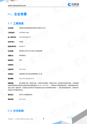 河南省伟信招标管理咨询宿州分公司企业信用报告-天眼查